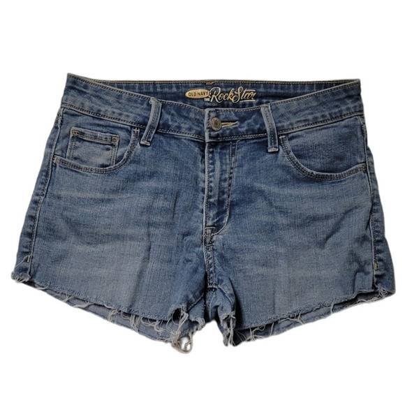 Cut Off Denim Shorts Festival Hippie 70s Retro Summer Vacation Beach Western - 4 - Picture 1 of 5